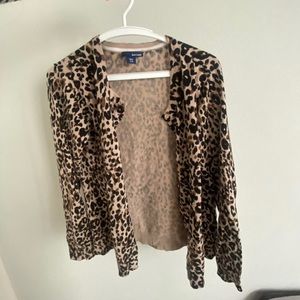 Leopard Print Blouse